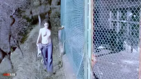 The young Spanish amateur Tina, naked outdoors photo 01