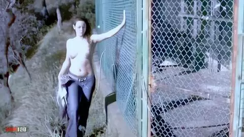 The young Spanish amateur Tina, naked outdoors photo 02