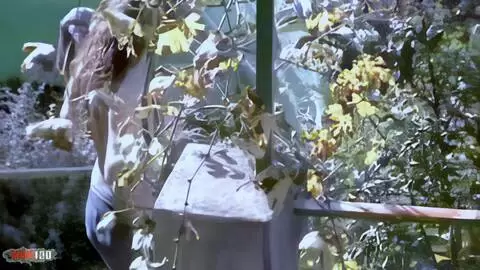 The young Spanish amateur Tina, naked outdoors photo 15