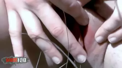 Horny amateur teen stripping in the woods photo 16