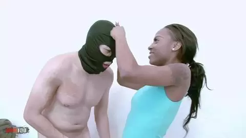 Ebony goddess in ballerina outfit hardfucked by a chinese  photo 04