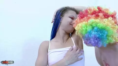 A very perverted old clown fucks young Ashley Luvbug photo 10