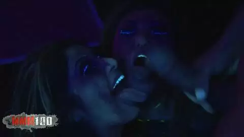 Two babes with huge tits hard and deeply ass fucked photo 16