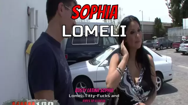 Busty Latina Sophia Lomeli Titty-Fucks and Rides to a Facial