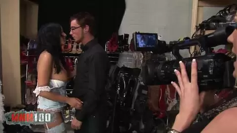 Threesome at the shoe store with two busty sluts: Cindy Behr and Romana Ryder photo 03