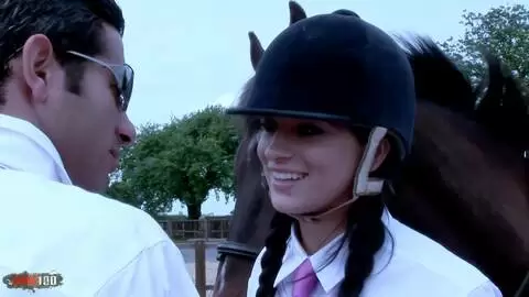 Jodie James gets fucked by a big cock after her riding session photo 01