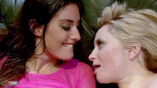 Big tits foursome stars aiden 