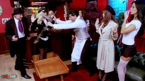 Horny Ladies Get Nasty in Wild Orgy Fuckfest photo 02