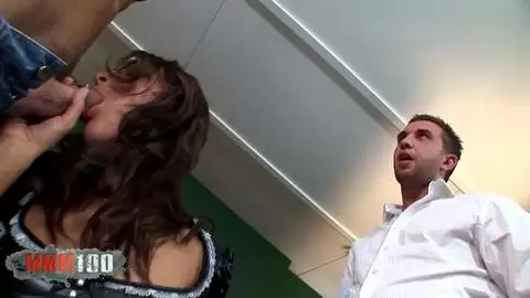 Sabrina Sweet Takes on Two Big Cocks in Intense Threesome photo 04