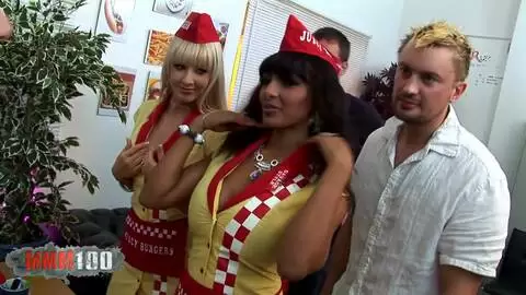 Crazy sexual Orgy with Luna Luxx , Natalie di Angelo and Victoria Rosse photo 02