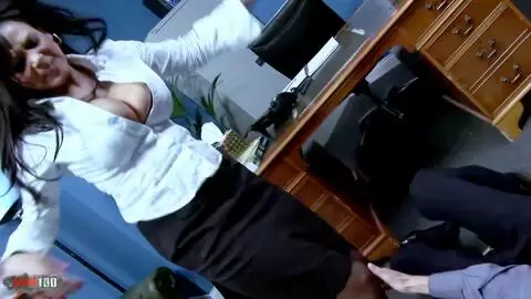 Brunette Milf With Huge Tits Gets Fucked In The Office photo 01