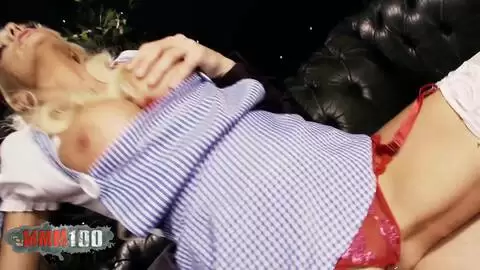 Big tits blonde Stacey Saran fucking hard with Paul Chaplin photo 02