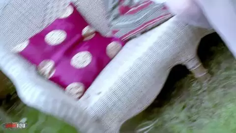 Holly James and Lou Lou Get Their Big Tits Banged by Paul Chaplin in a Garden Fuckfest photo 04