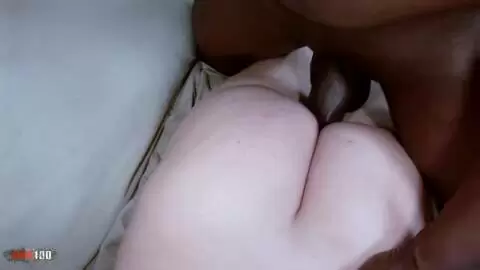 Hollie Chubby Blonde Babe Takes Byron BBC Deep in Her Big Juicy Pussy Interracial Creampie photo 12