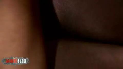 Ebony MILF Gets Pounded by Her Hung Boyfriend in Steamy Shower Show photo 15