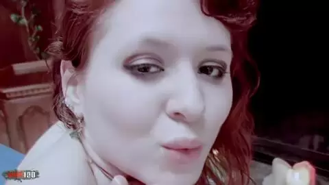 Redhead Ivy Masse takes Rick's big cock deep in her throat and pussy photo 16