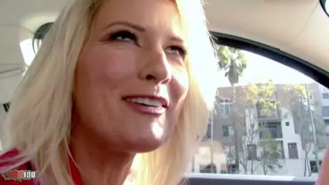 Amazing busty blonde Bridgette Lee fucked hard by a big black cock photo 01