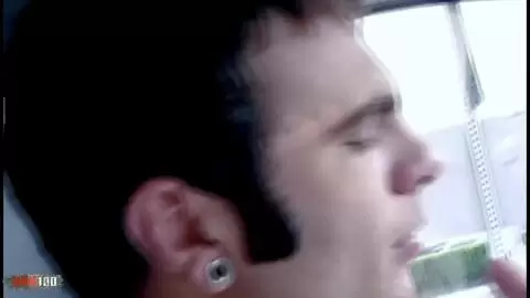 Slim brunette Amina Sky gets her throat fucked and face blasted by Dey Magnum’s massive cock photo 1