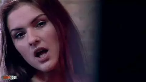 Wild anal threesome in jail with hot pornstar Candy Cat photo 01