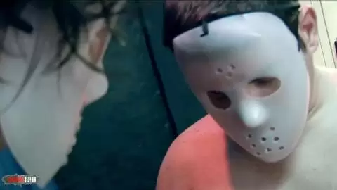 Wild anal threesome in jail with hot pornstar Candy Cat photo 02