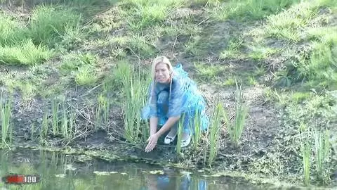 Blonde Bombshell Deniska Takes on Two Masked Studs Sean and Nigel McKenna in Hardcore Threesome photo 01