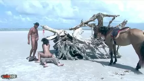 Druunia Diva's Hairy Latina Ass Gets Double Penetrated by Alain Deloin and Titof on Tropical Beach photo 07