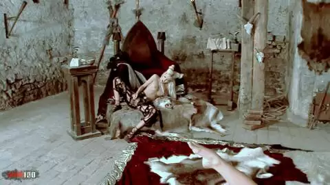 Medieval Lesbian Threesome with Boroka, Vanessa, and Radka photo 08