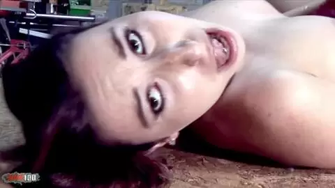 Tony James and Philippe Soine give Roxanne a hardcore anal pounding photo 12