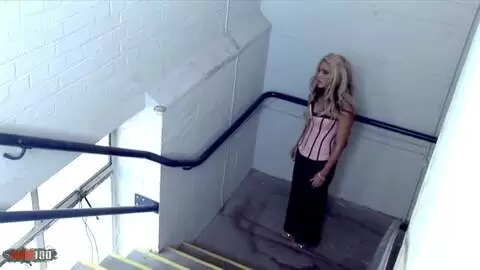 Carmel Moore Busty Blonde Spy Cam Capture Hardcore Threesome photo 2