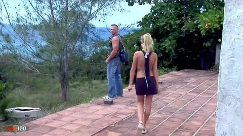 Eva Sunshine's Wild Outdoor Threesome - Sunlit FMM with Bob Terminator & Alain Deloin! photo 01