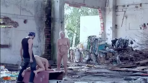 Blonde Babes Kathy Anderson and Sheridan Get Assfucked Hard Outdoors! photo 08