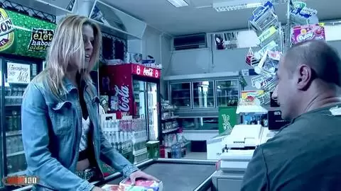 Busty Babe Priscilla Fucked Hard in Supermarket by Big Cock photo 01