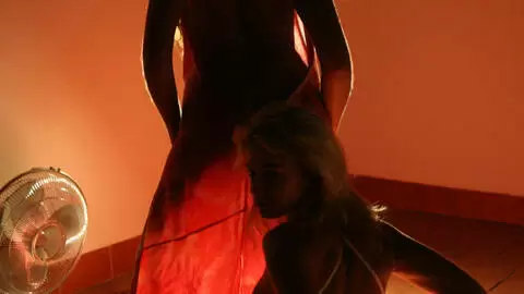 Play of light for two wild girls photo 6