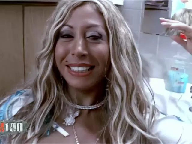 Horny blonde with big tits Venus stripping  photo 4