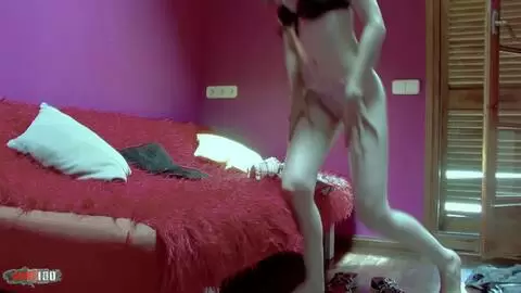 Horny petite brunette Vladana stripping on her webcam  photo 08