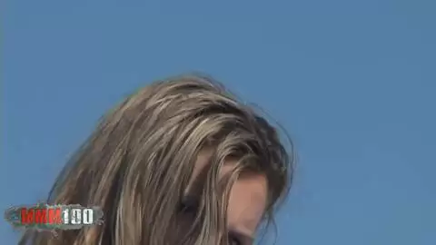 Nice little blonde Yaiza Del Mar doing a hot striptease  photo 08