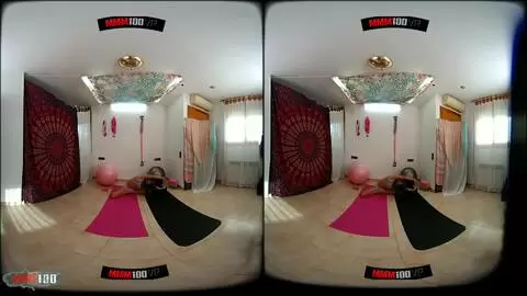 3d VR porn video of Yasmin Daferro fucking with her boyfriend Bryan photo 04