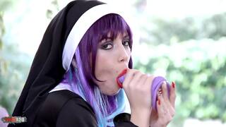 Her only religion ... the cock