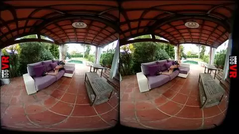 Video VR 3d with Yasmin Daferro playing with a dildo in nun uniform  photo 15