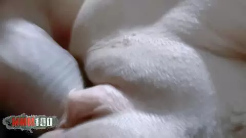 Yosune a spectacular busty Spanish milf fucks with her boyfriend on the couch photo 10