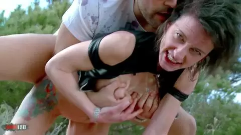 Horny French milf Zaza, gets banged by a big spanish cock photo 08