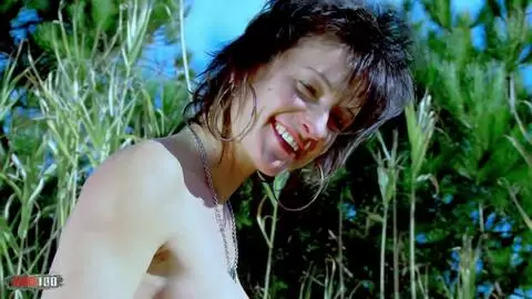 Horny milf brunette Zaza La Coquine doing a hot striptease  photo 16