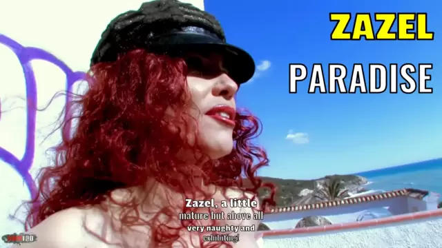 Zazel, a little mature but above all very naughty and exhibiting